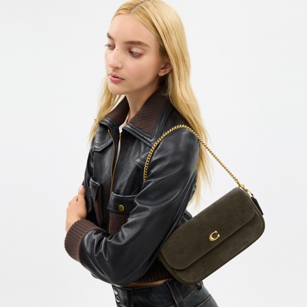 Coach Brook Flap Chain Bag