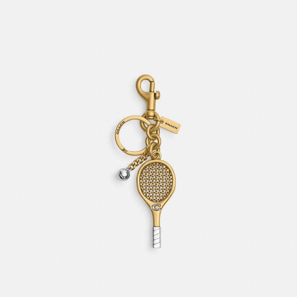 Coach Small Tennis Racket Bag Charm