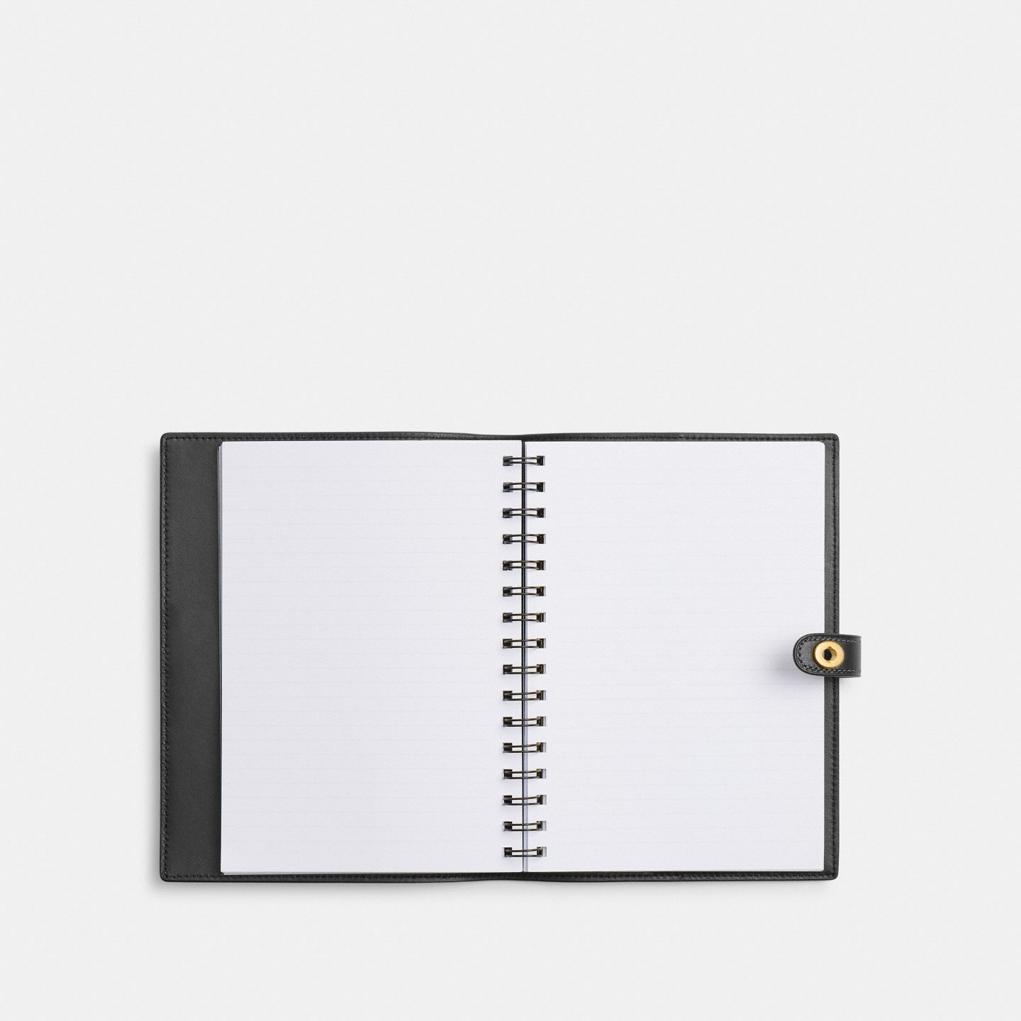 Женские аксессуары Coach Notebook, цвет: Латунный / Чёрный — фото 3