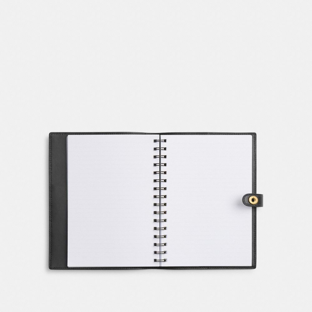 Coach Notebook In Black