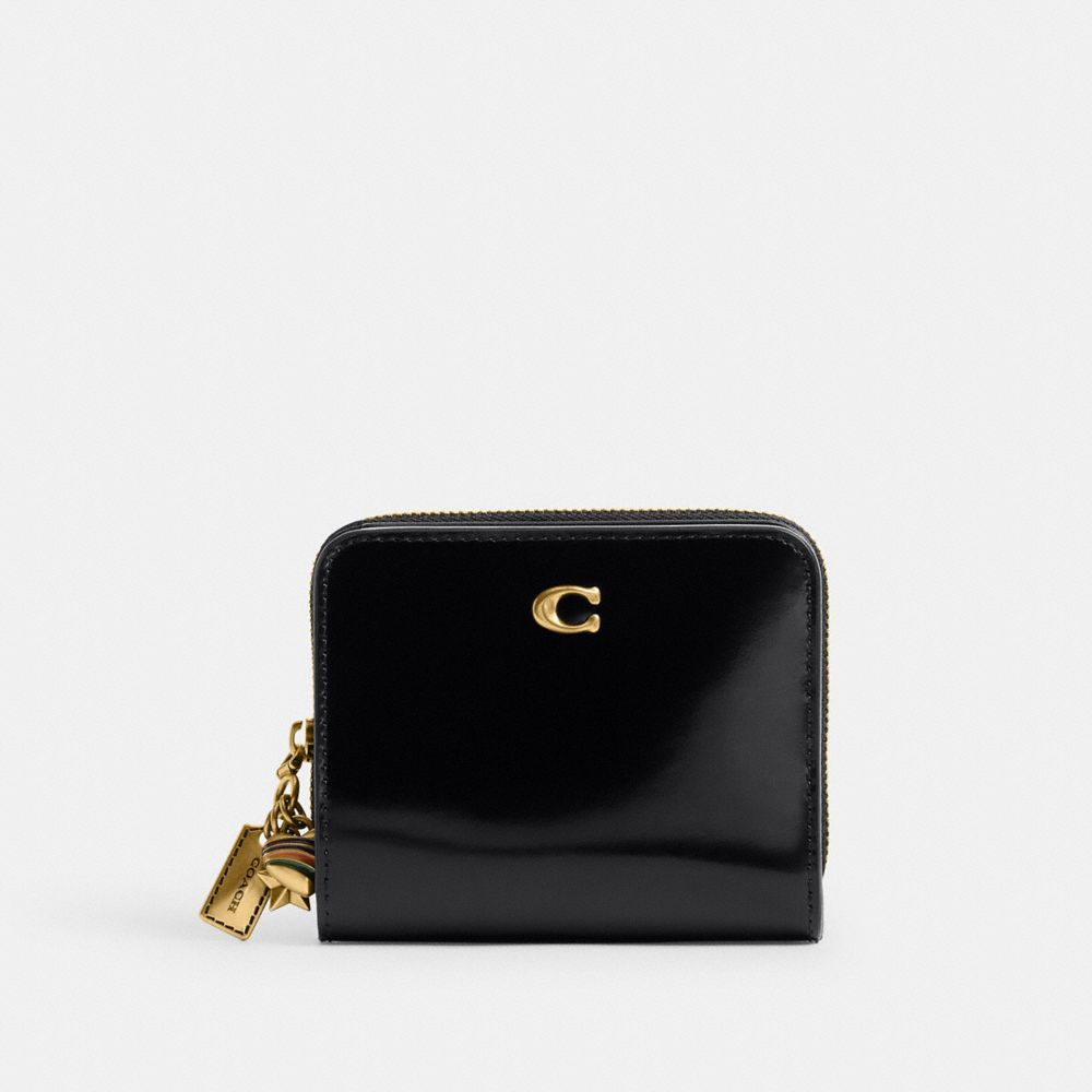 Coach Essential Billfold Wallet With Charms In Multi