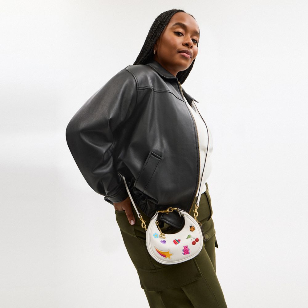 Jonie Bag With Sticker Print