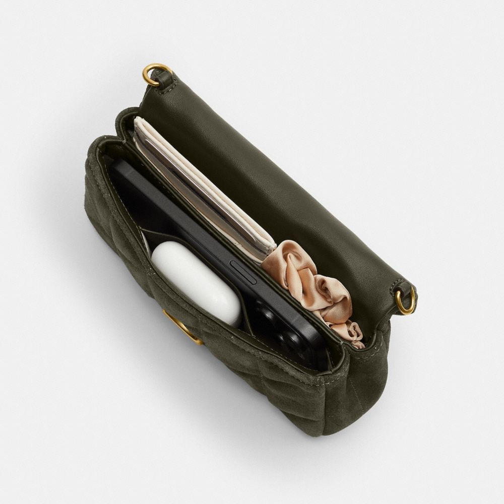 Coach Tabby Chain Crossbody Bag 19 With Quilting