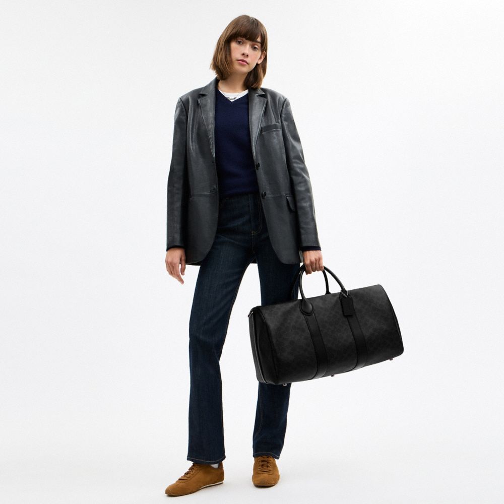 Мужские сумки Coach Compass 50 In Signature Canvas — фото 6