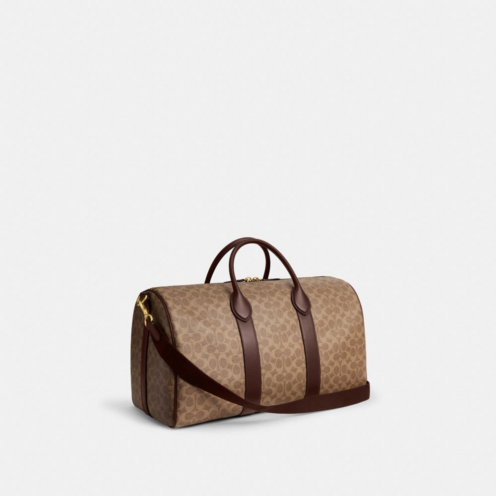 Coach Compass Bag 50 In Signature Canvas In Multi