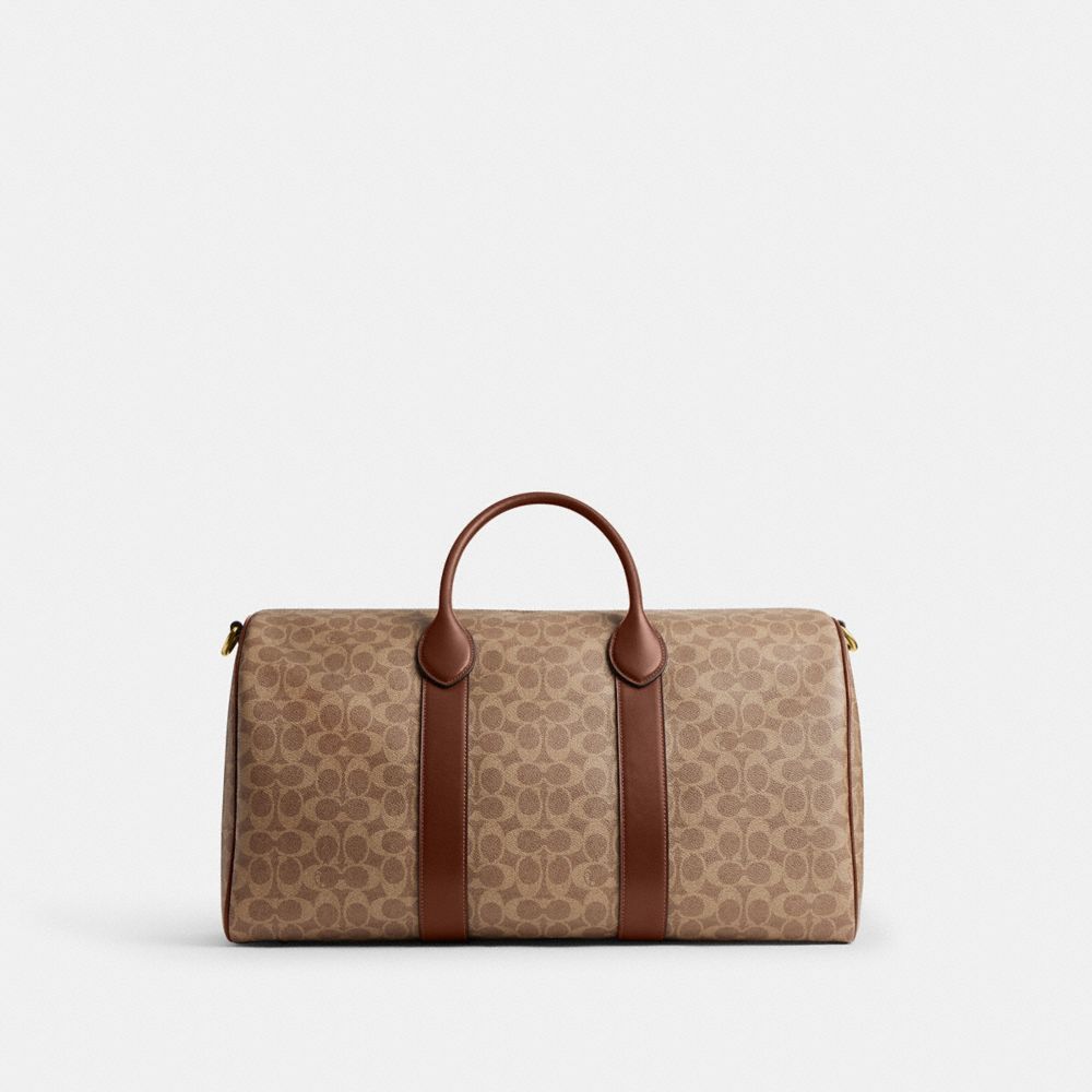 Coach Compass Bag 50 In Signature Canvas In Multi