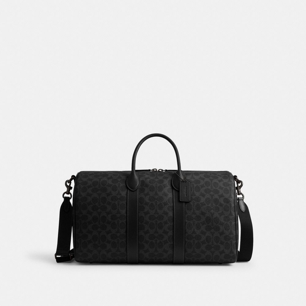 Coach Compass Bag 45 In Signature Canvas