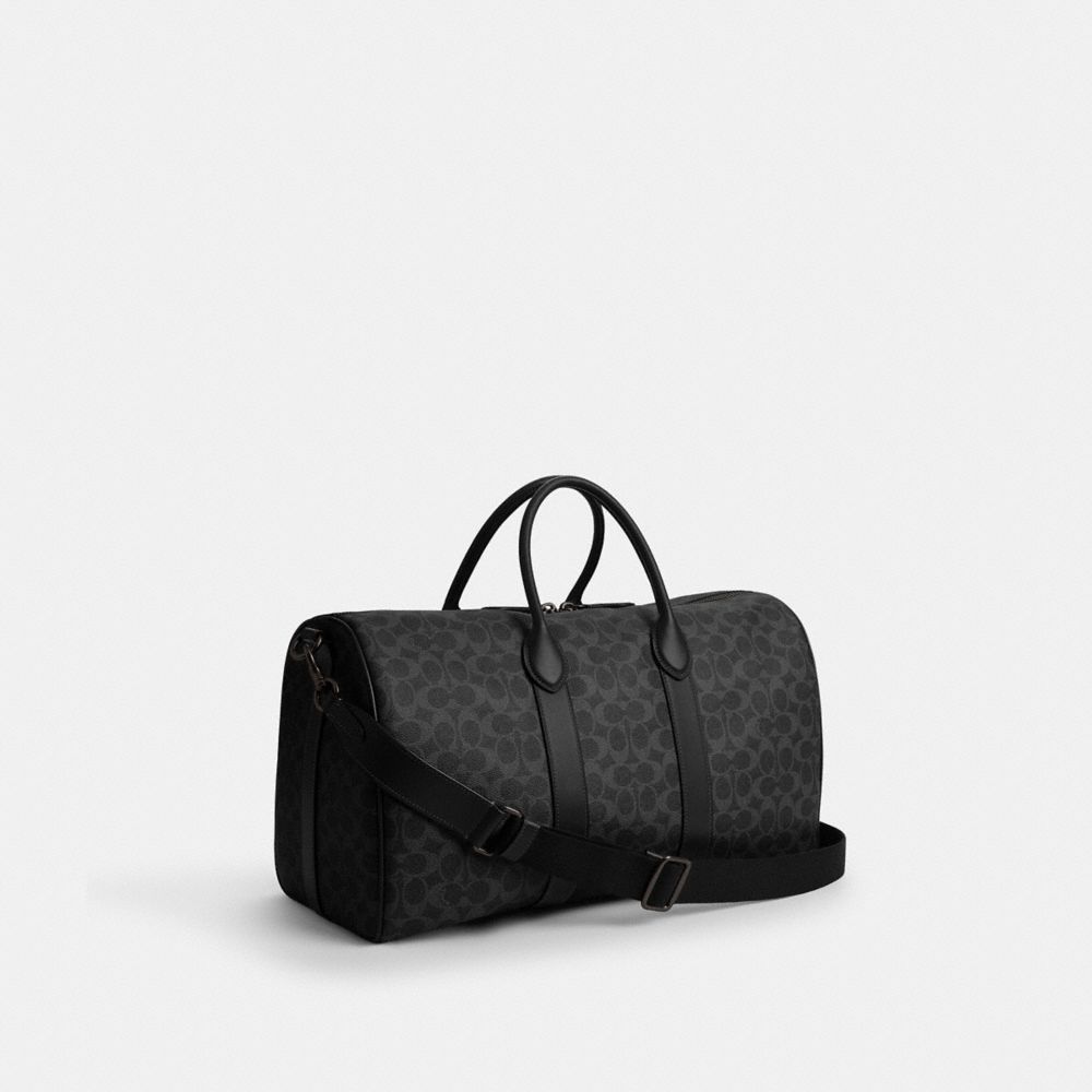 Coach Compass Bag 45 In Signature Canvas