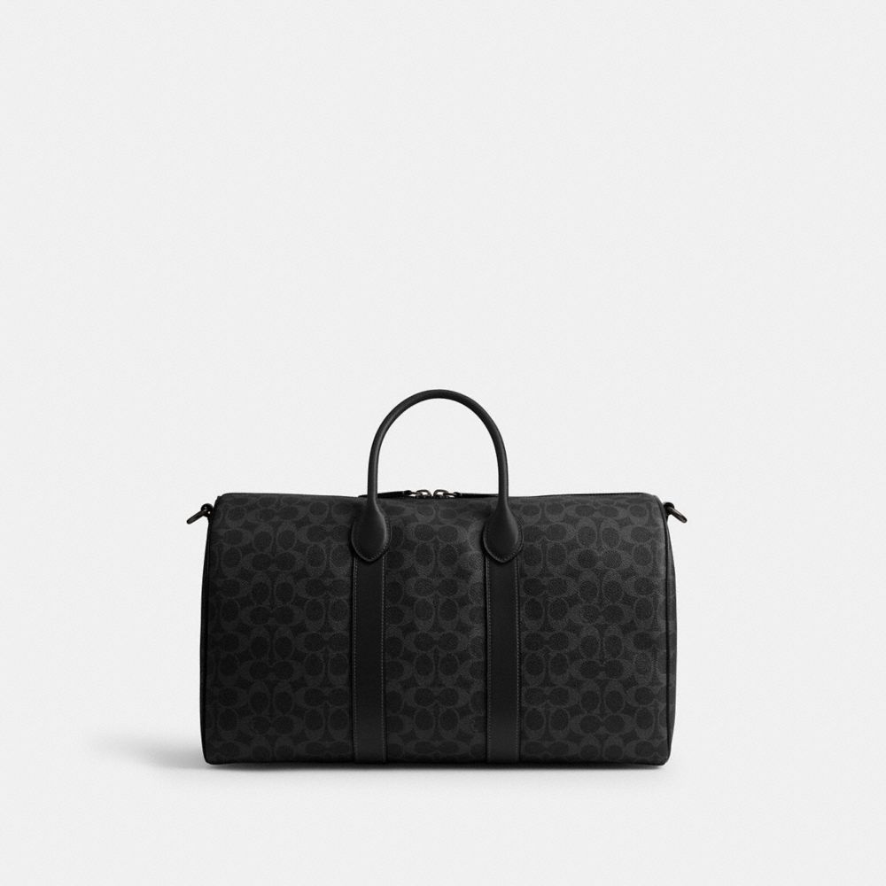 Coach Compass Bag 45 In Signature Canvas