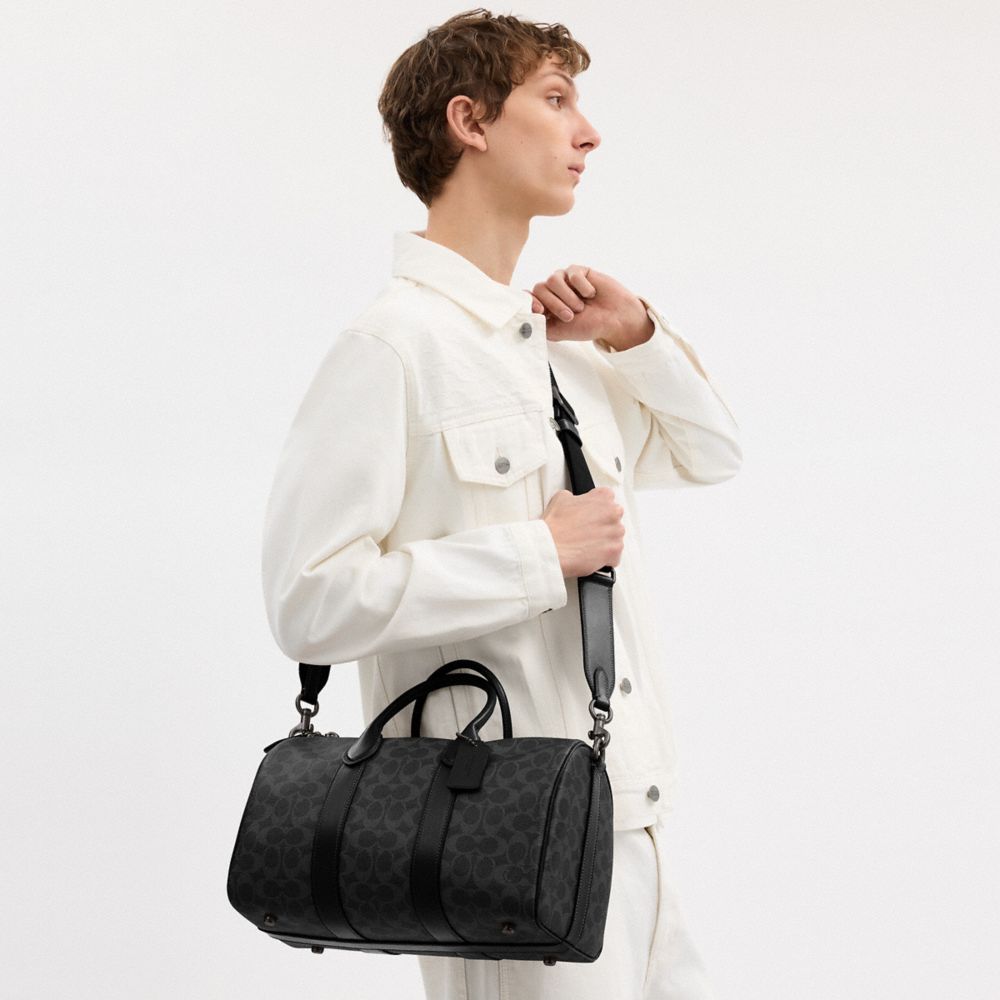 Мужские сумки Coach Compass Bag 35 In Signature Canvas — фото 4
