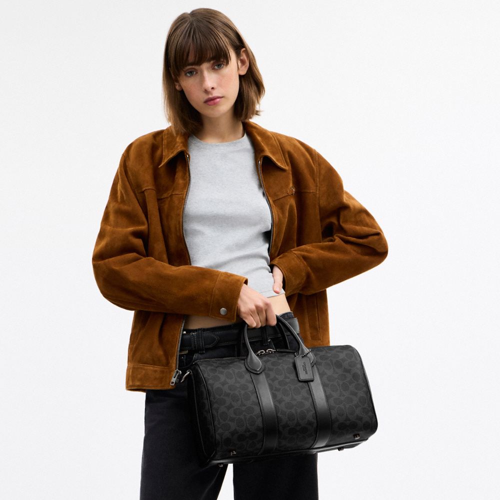 Мужские сумки Coach Compass Bag 35 In Signature Canvas — фото 5