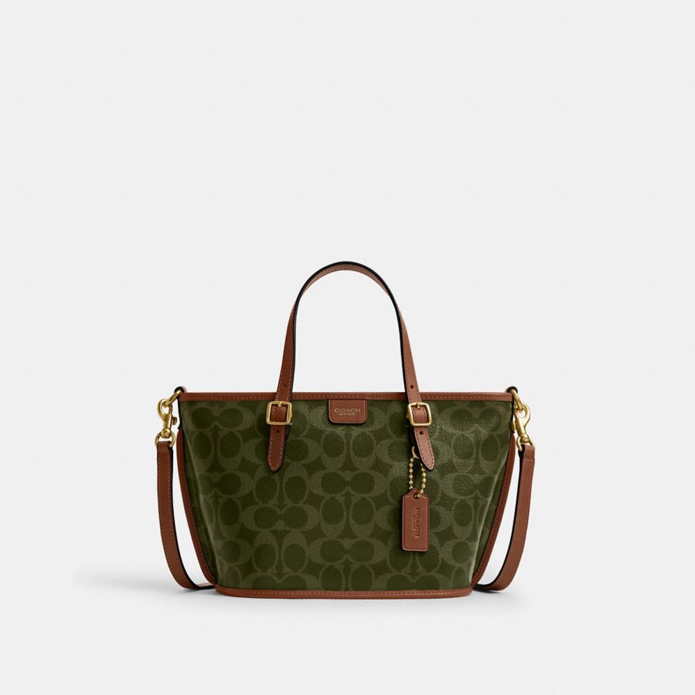 公式】COACH – コーチ | タクシー トート バッグ 21・シグネチャー