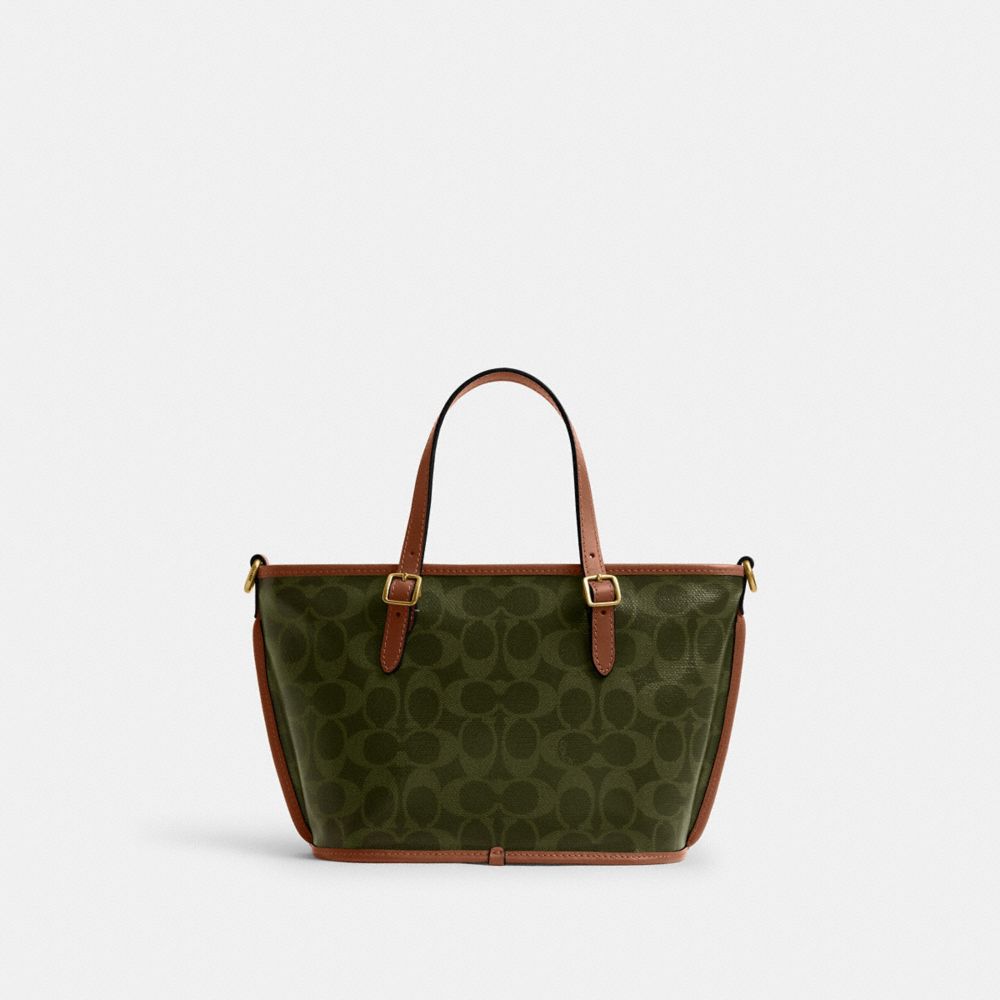 公式】COACH – コーチ | タクシー トート バッグ 21・シグネチャー