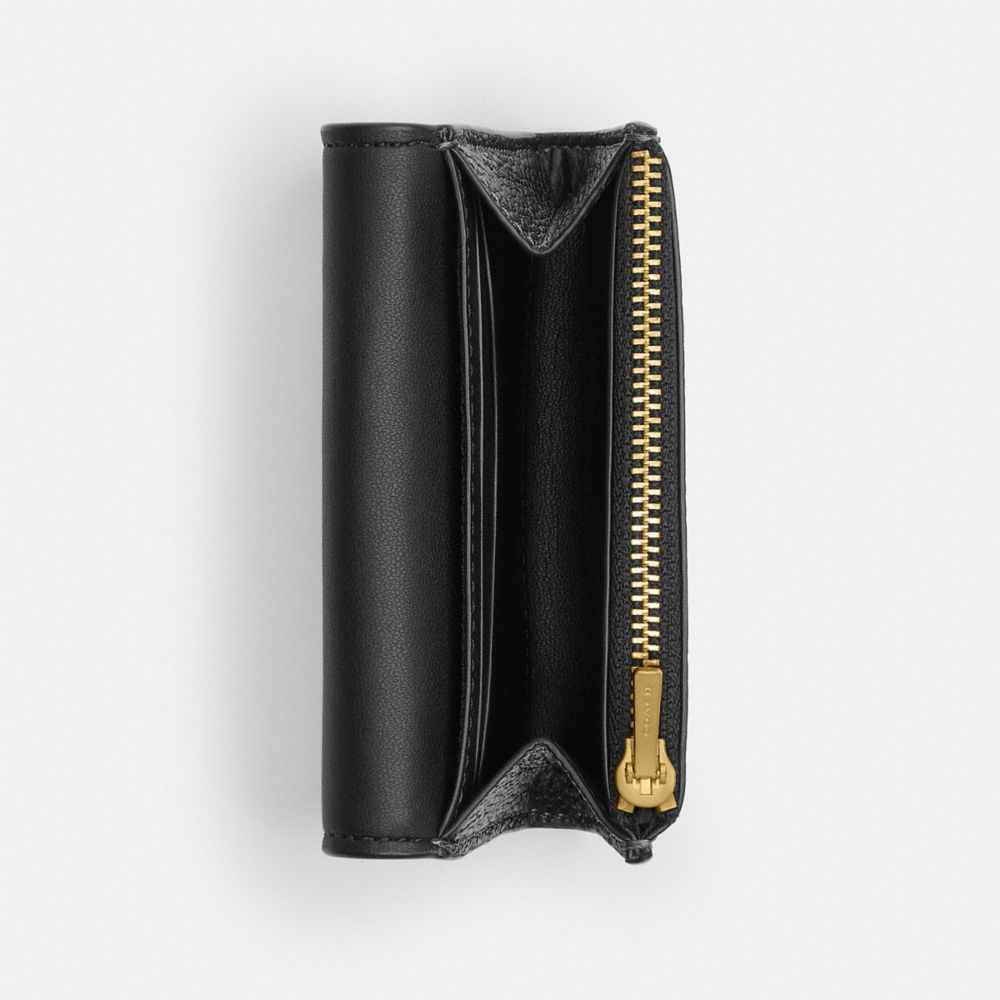 COACH®,Essential Flap Card Case,,Inside View,Top View