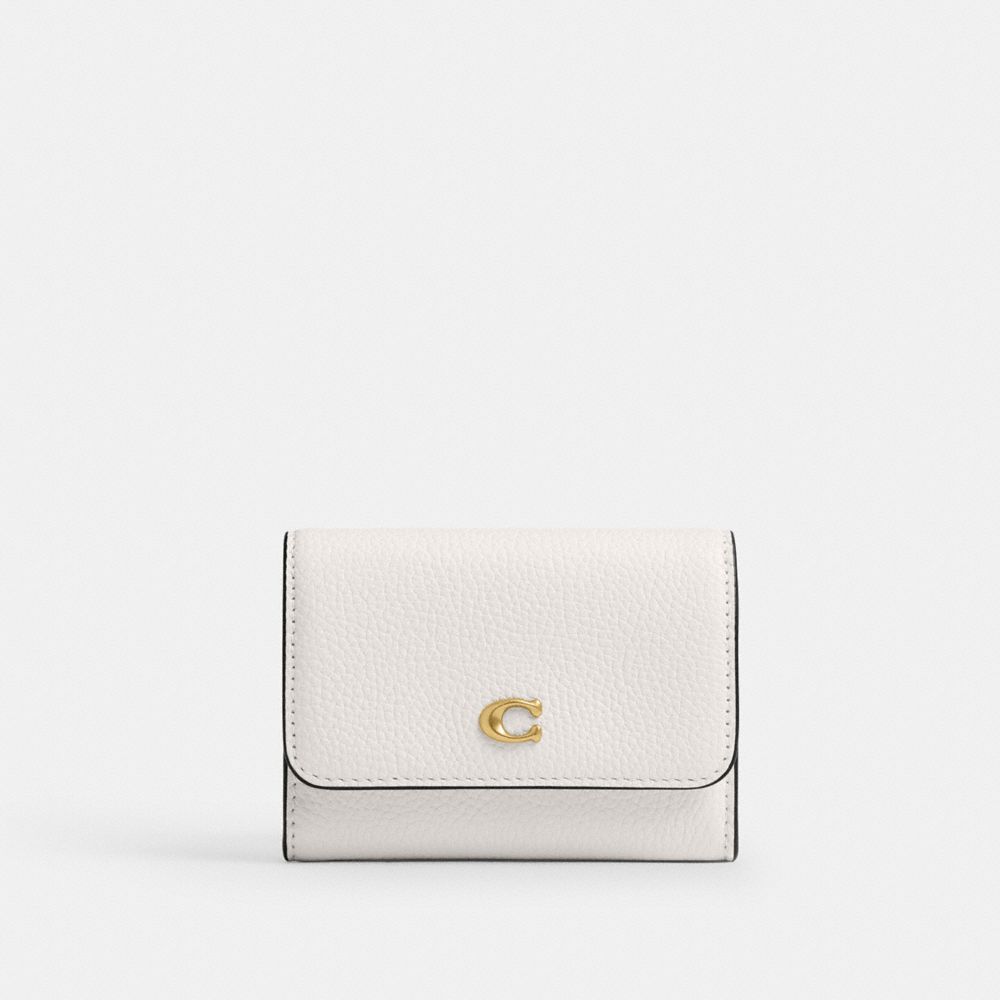 Coach Essential Flap Card Case In Multi