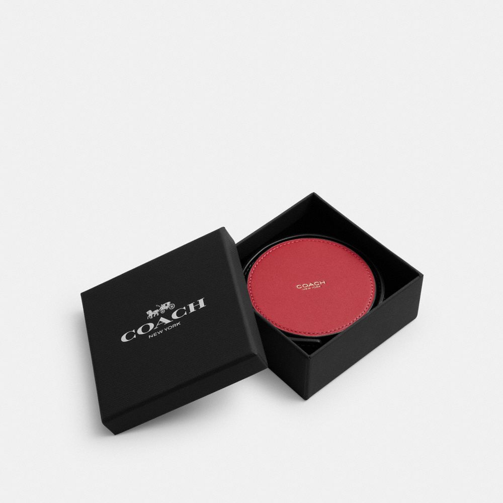 Женские аксессуары Coach Coaster Set — фото 3