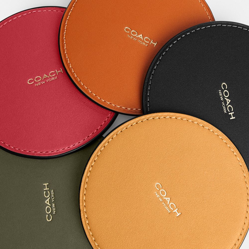 Coach Coaster Set In Multi