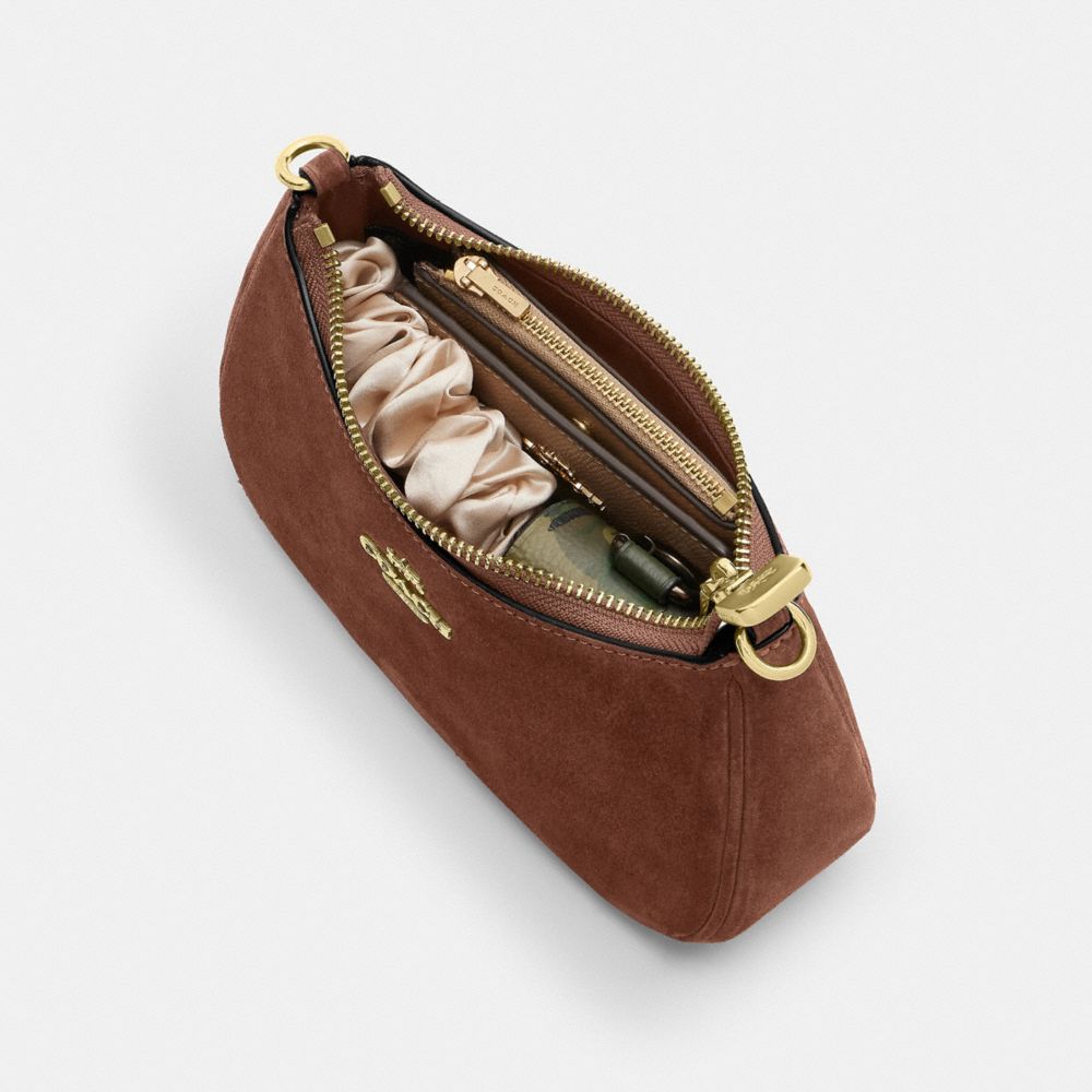 COACH®,Teri Mini Crossbody Bag,,Inside View,Top View