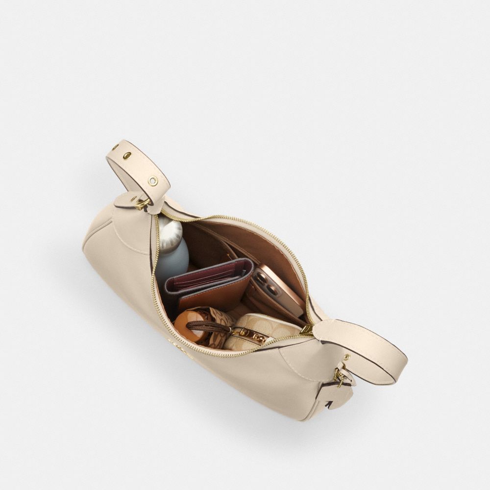 COACH®,Ella Shoulder Bag,,Inside View,Top View