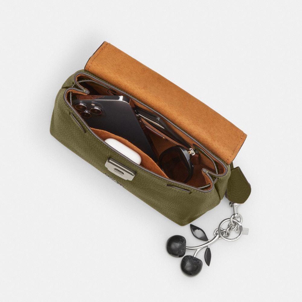 COACH®,Emory Top Handle Bag,,Inside View,Top View
