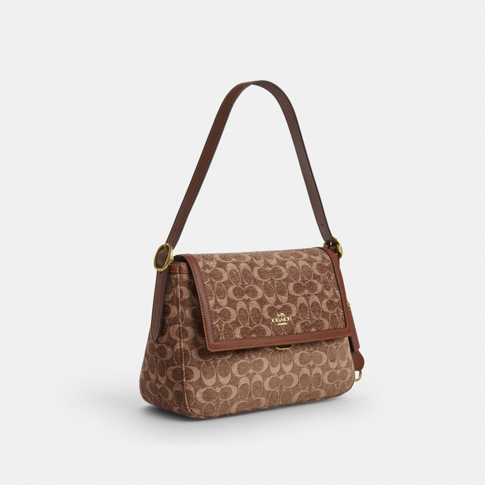 ✅✅✅ 専用・:*+.\(( °ω° ))/.:+coach Etta Flap Bag In Signature Chenille | COACH®