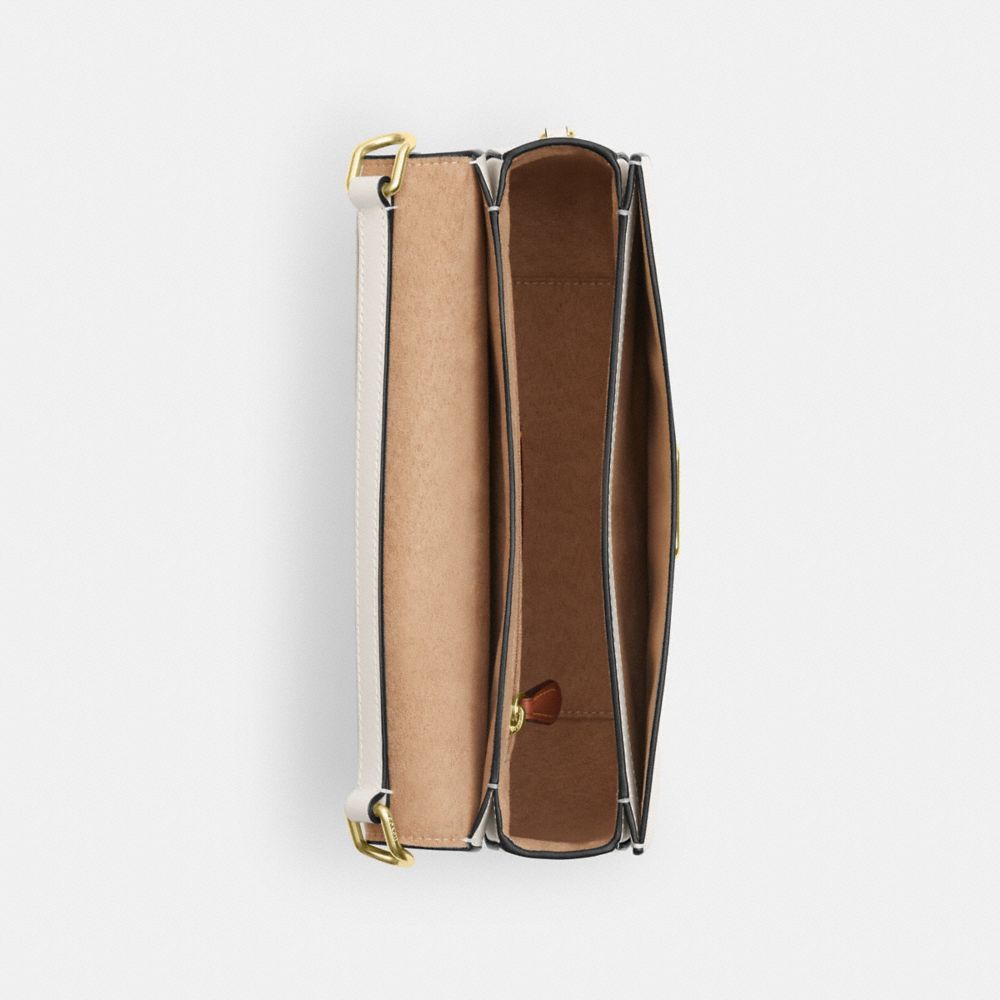 COACH®,Harper Shoulder Bag,,Inside View,Top View
