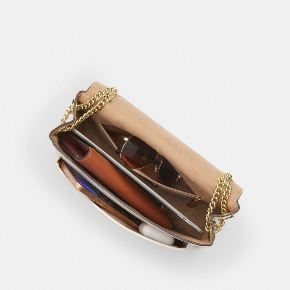 COACH®,Elodie Crossbody Bag,,Inside View,Top View