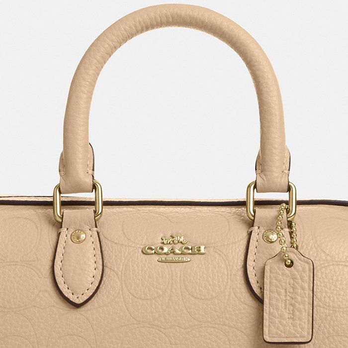 COACH® Outlet | Mini Rowan Crossbody In Signature Canvas With Stripe