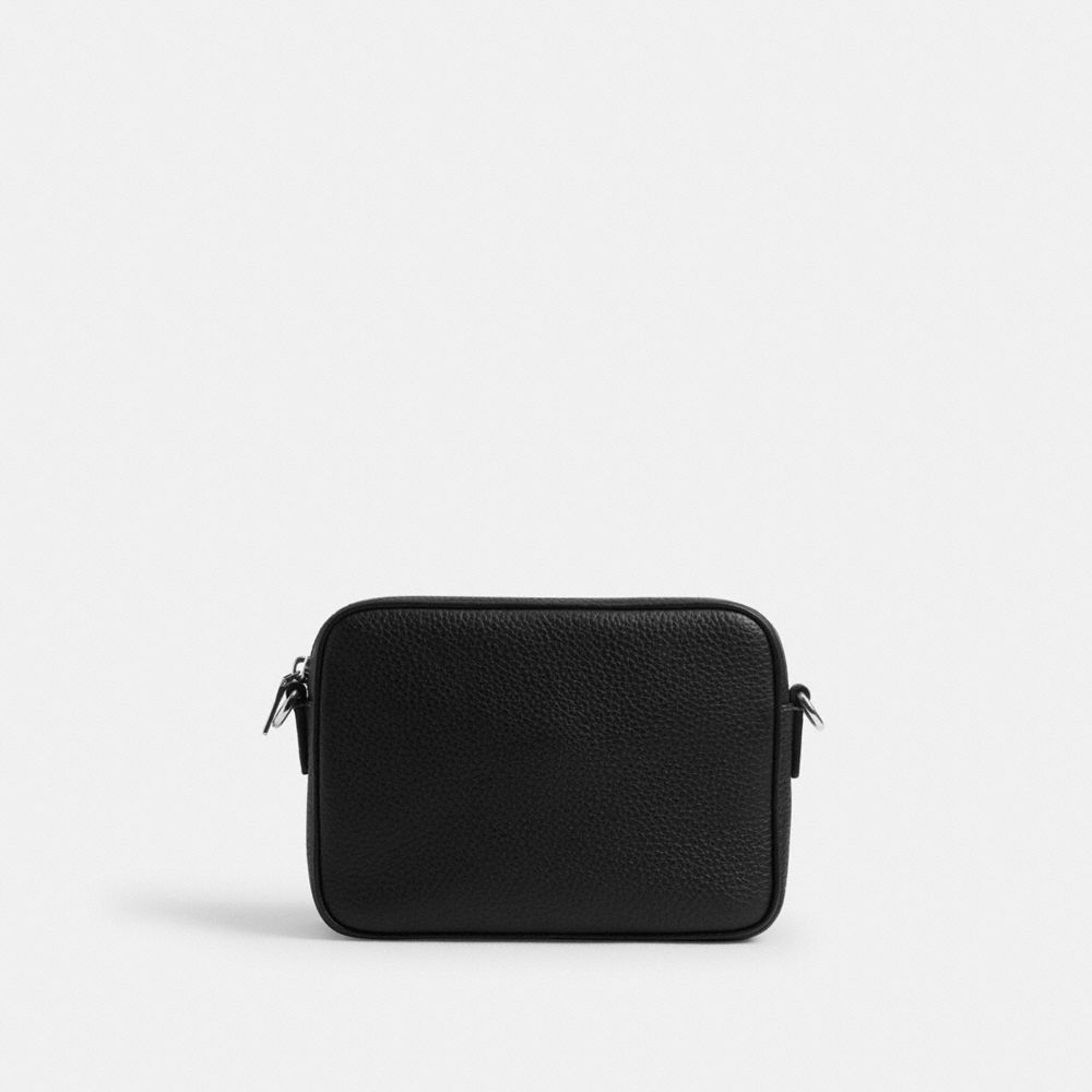 COACH®,Knox Camera Bag,Black,Back View