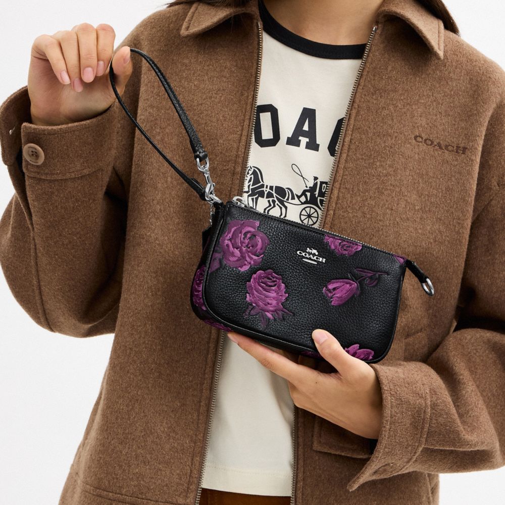 COACH®,Sv/Noir/Pourpre,Detail View