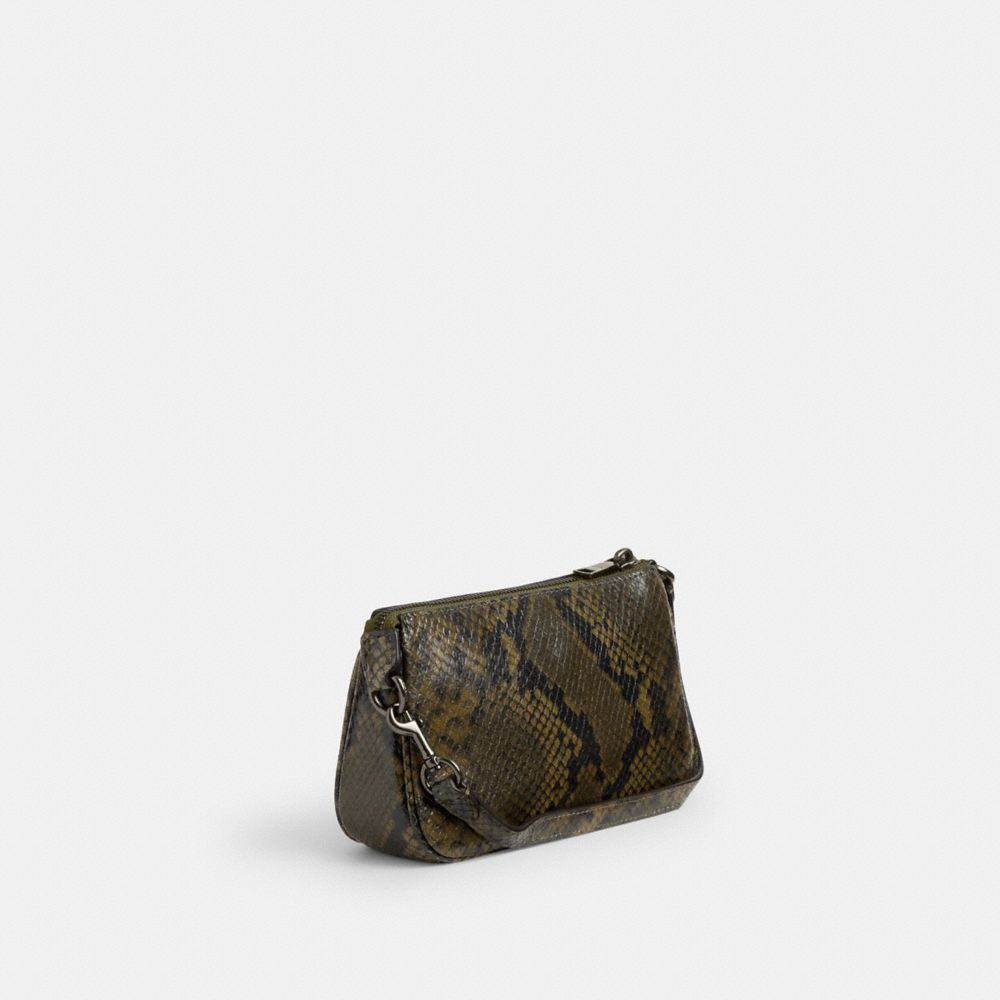 COACH®,Nolita 19 With Snake Print,,Angle View
