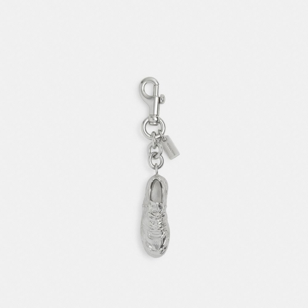 Coach Soho Sneaker Bag Charm In Silver