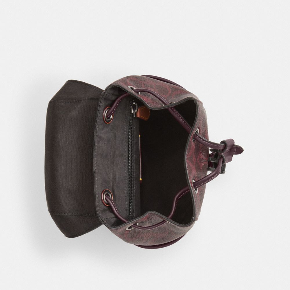 COACH®,Bronze/Cassis,Inside View,Top View