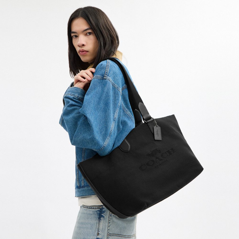 COACH®,Bronze Industriel/Noir Multi,Detail View