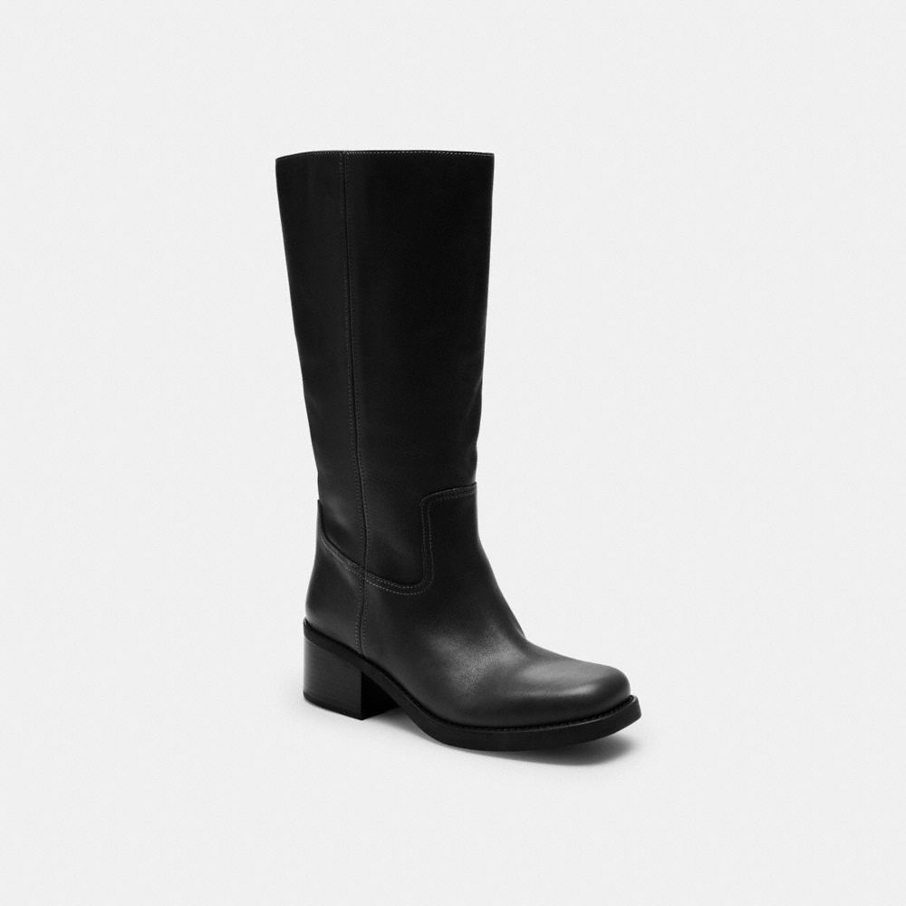 Coach Tall Boot In Black