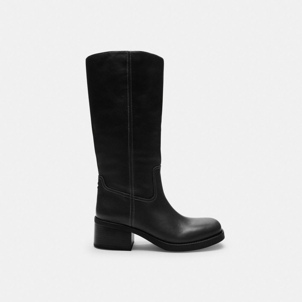 Coach Tall Boot In Black
