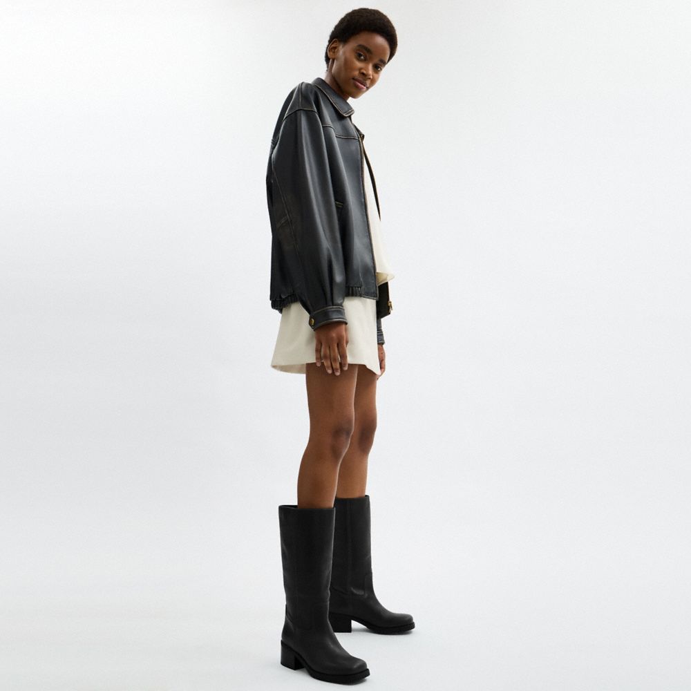 Coach Tall Boot In Black