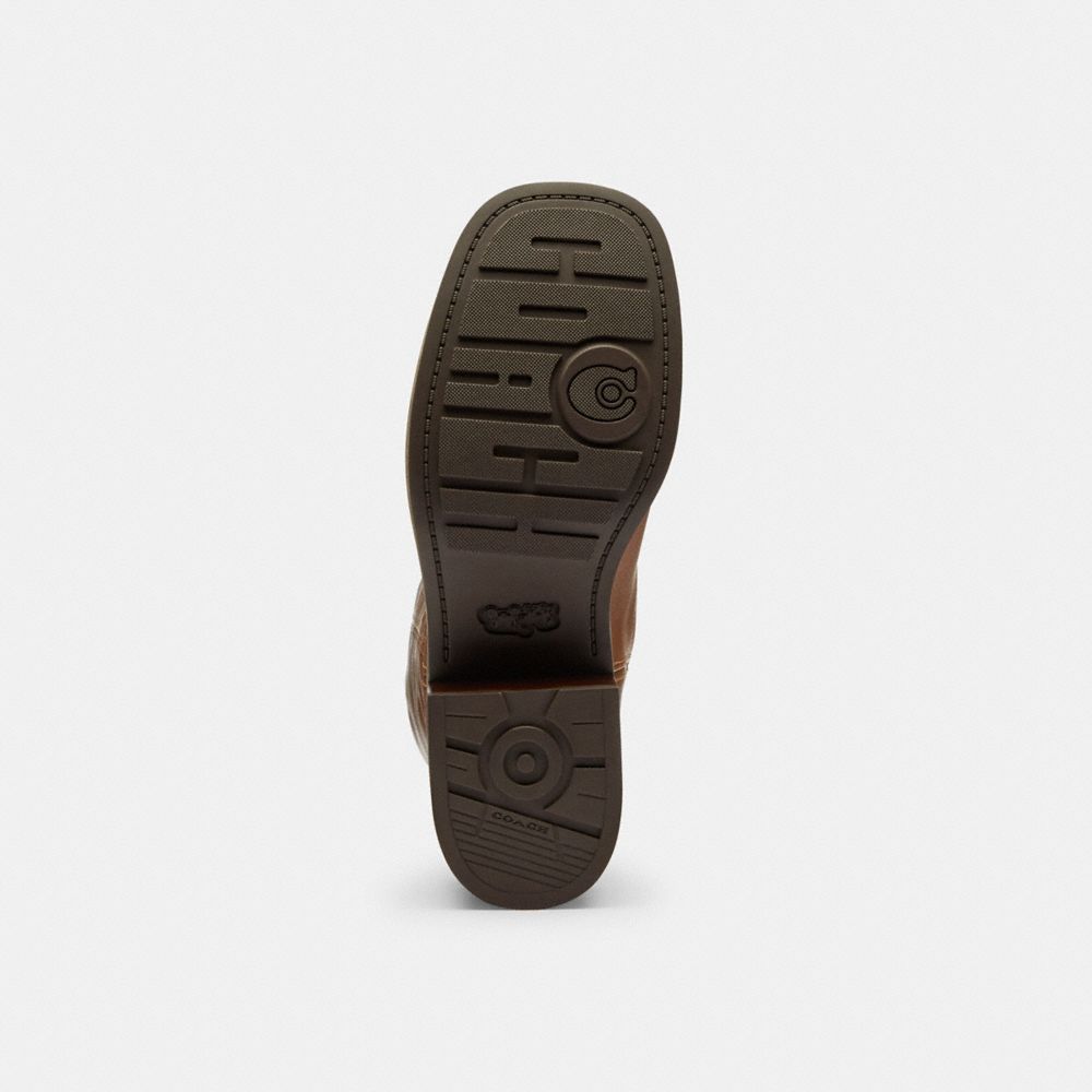 Coach Tall Boot In Brown