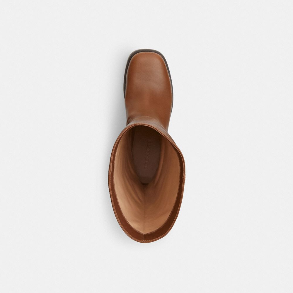 Coach Tall Boot In Brown