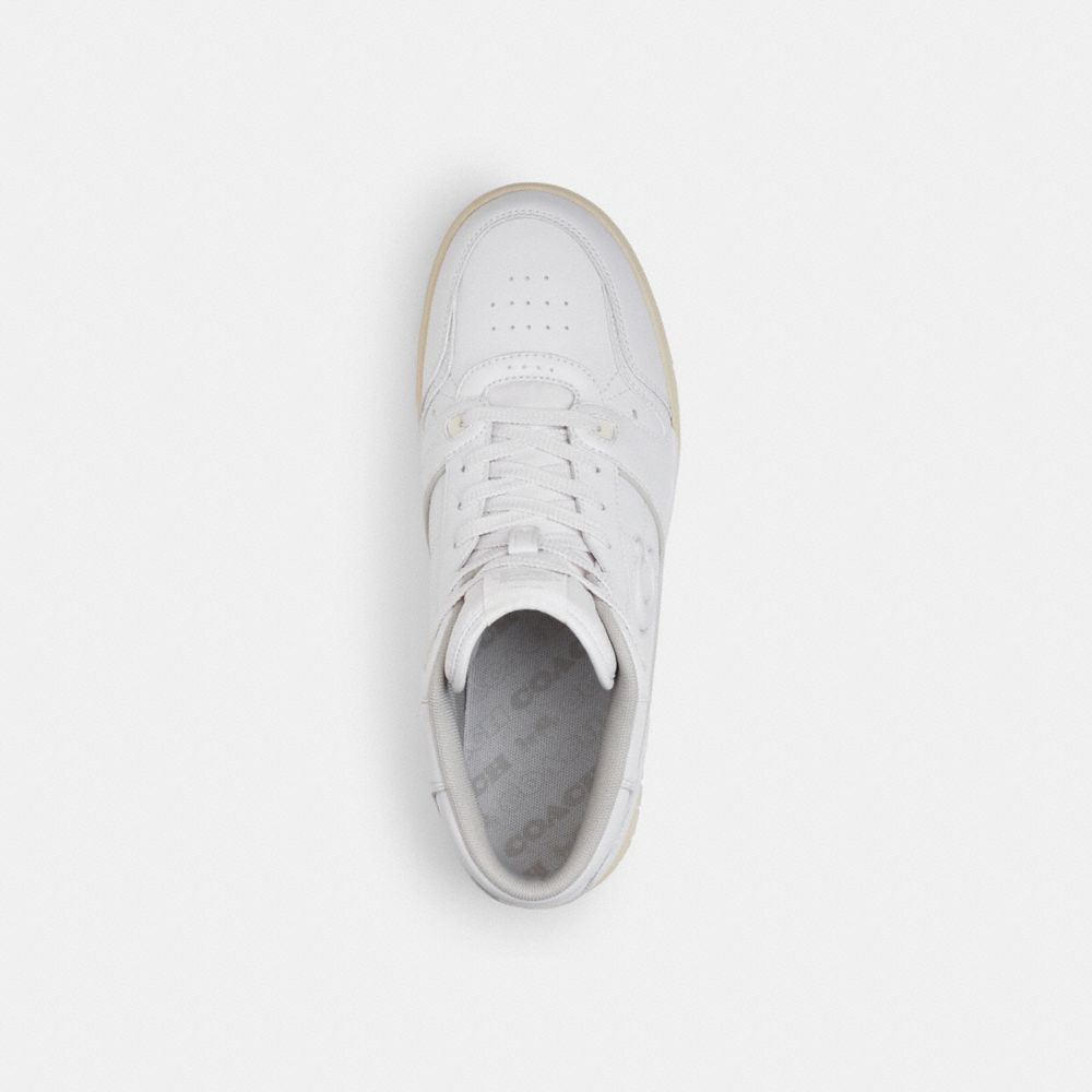 Coach Soho Mid Top Sneaker In White