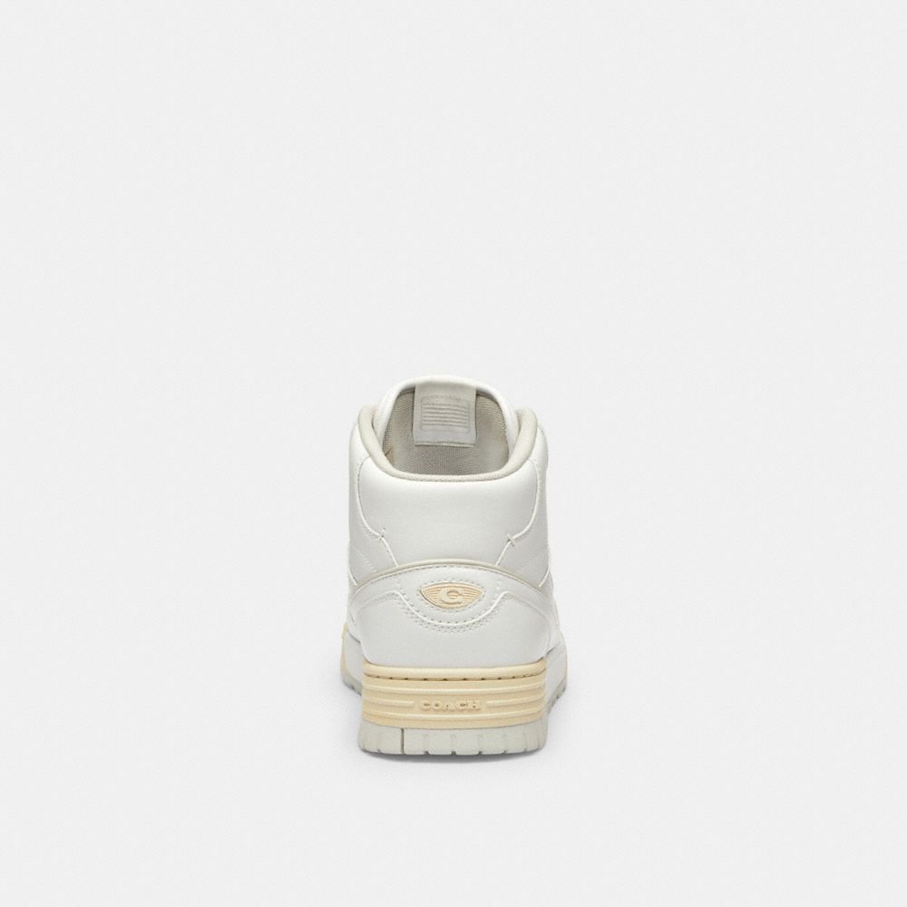 Coach Soho Mid Top Sneaker In White