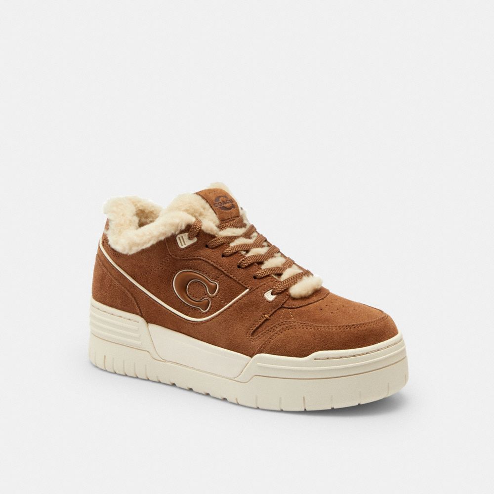 Coach Soho Platform Sneaker In Brown