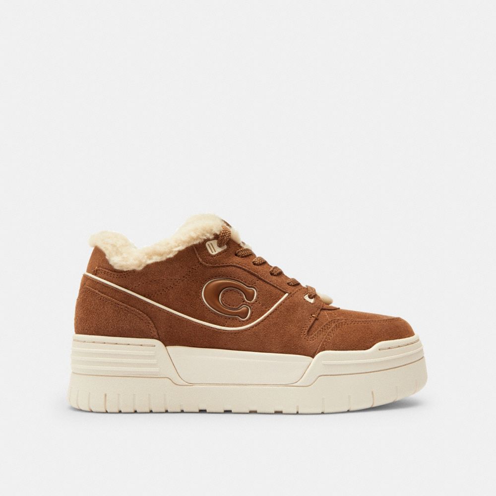 Coach Soho Platform Sneaker In Brown