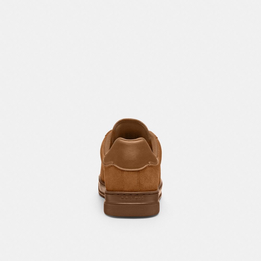 Coach High Line Sneaker In Brown