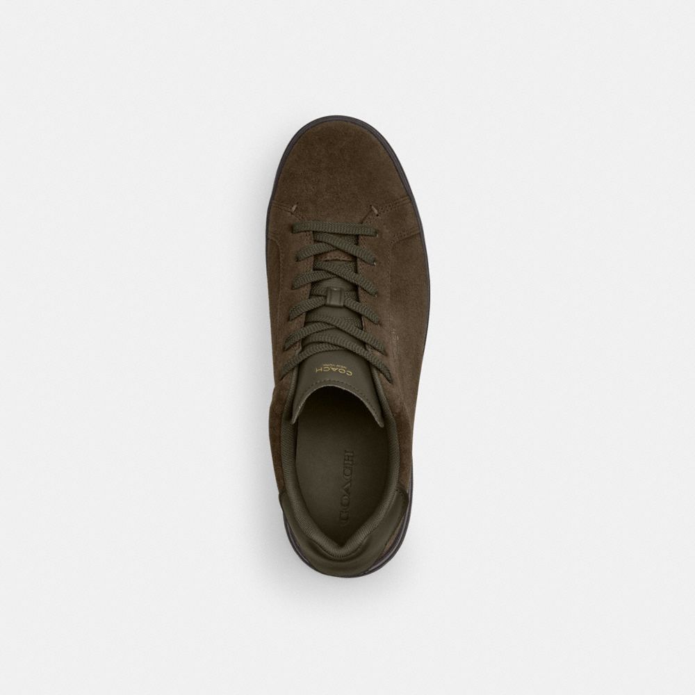 Coach High Line Sneaker In Green