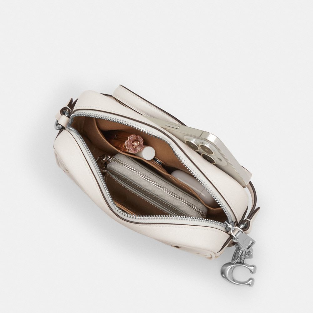 ミュージシャン CDL Hand Stitched Mini Basket Beige COACH® Outlet | Mini Jamie Camera Bag In Signature Canvas