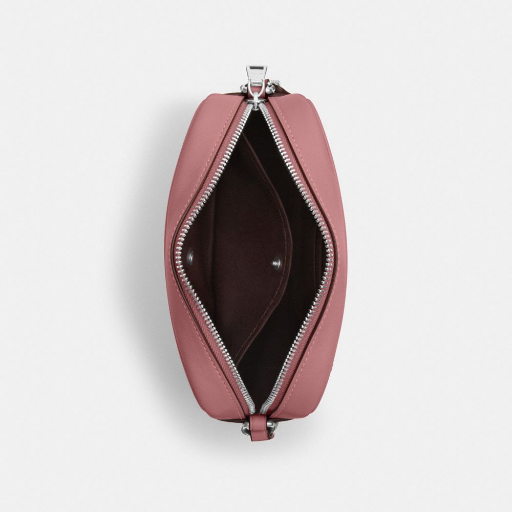 COACH®,Cuir innovant,Argent/Rose Poudré Multi,Inside View,Top View