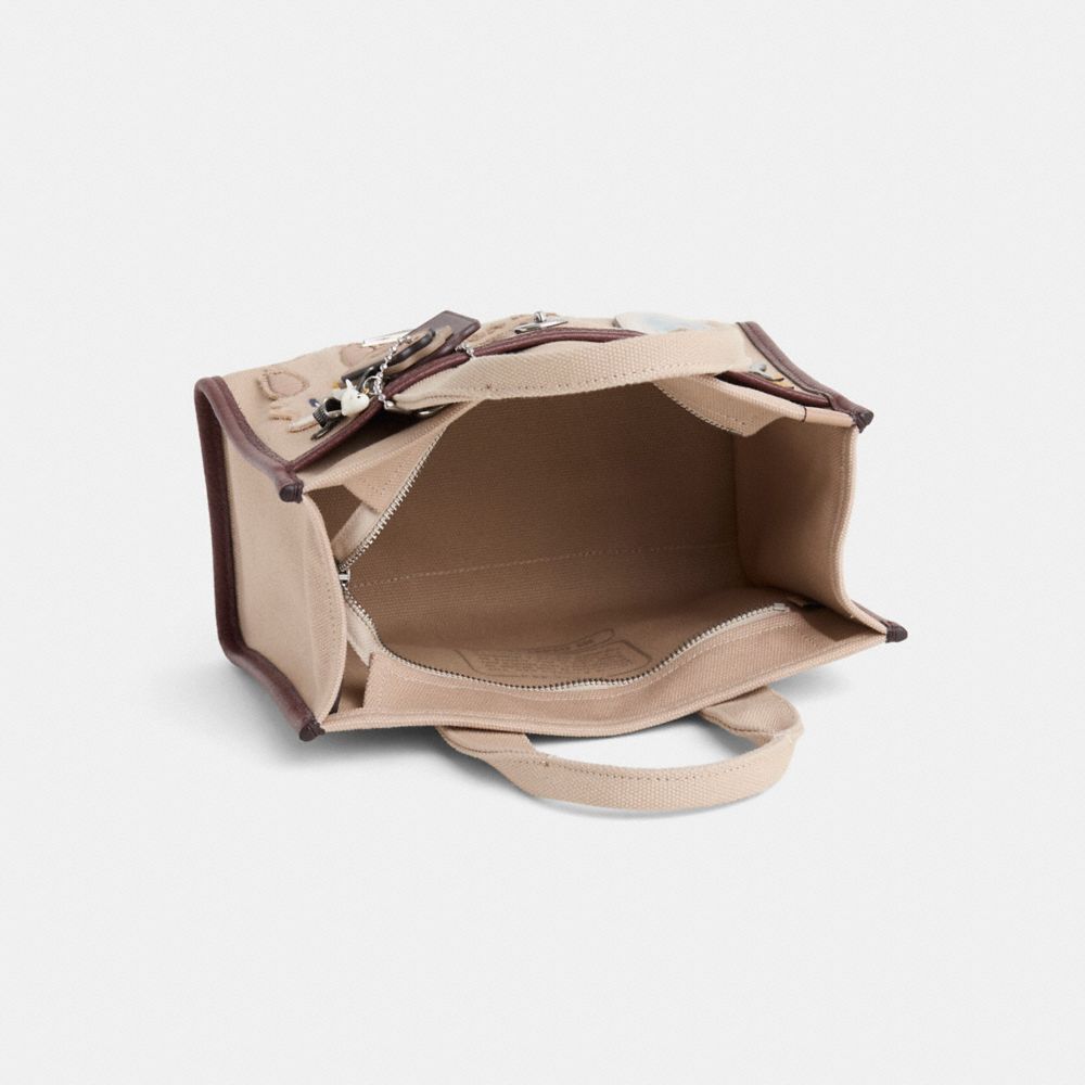 COACH®,Upcrafted Cargo Tote Bag 26,,Inside View,Top View