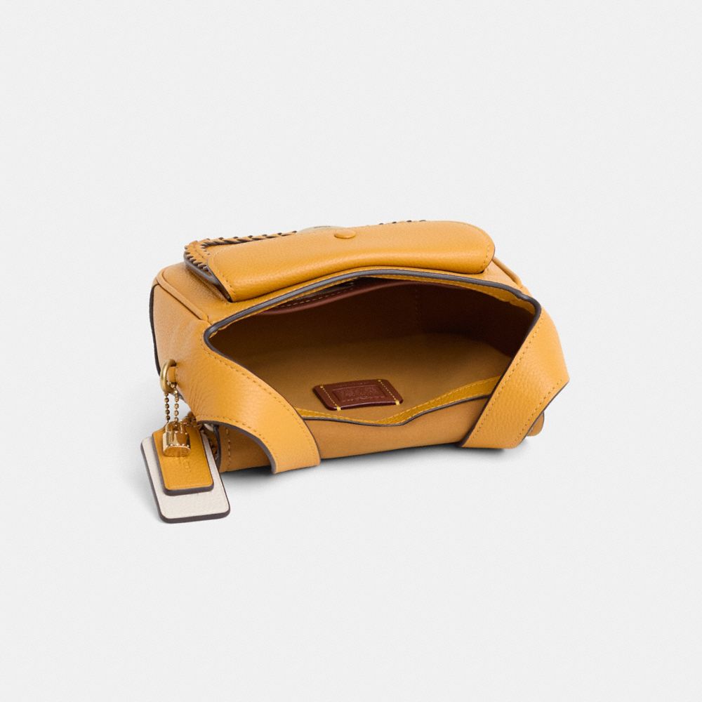 COACH®,Upcrafted Tabby Messenger 19 With Braid,,Inside View,Top View