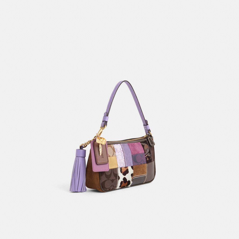COACH®,Upcrafted Demi Bag In Patchwork,,Angle View